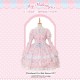 Mademoiselle Pearl Sanrio My Melody Rose Themed Apron Top Skirt Set JSKs and OPs(Reservation/Full Payment Without Shipping)